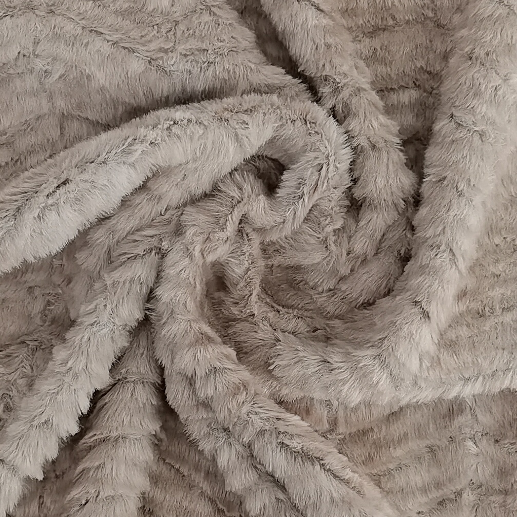 Textile Fabric Wholesale Frazadas Bottom Printed Brushed Plush Fur Fleece Fabric