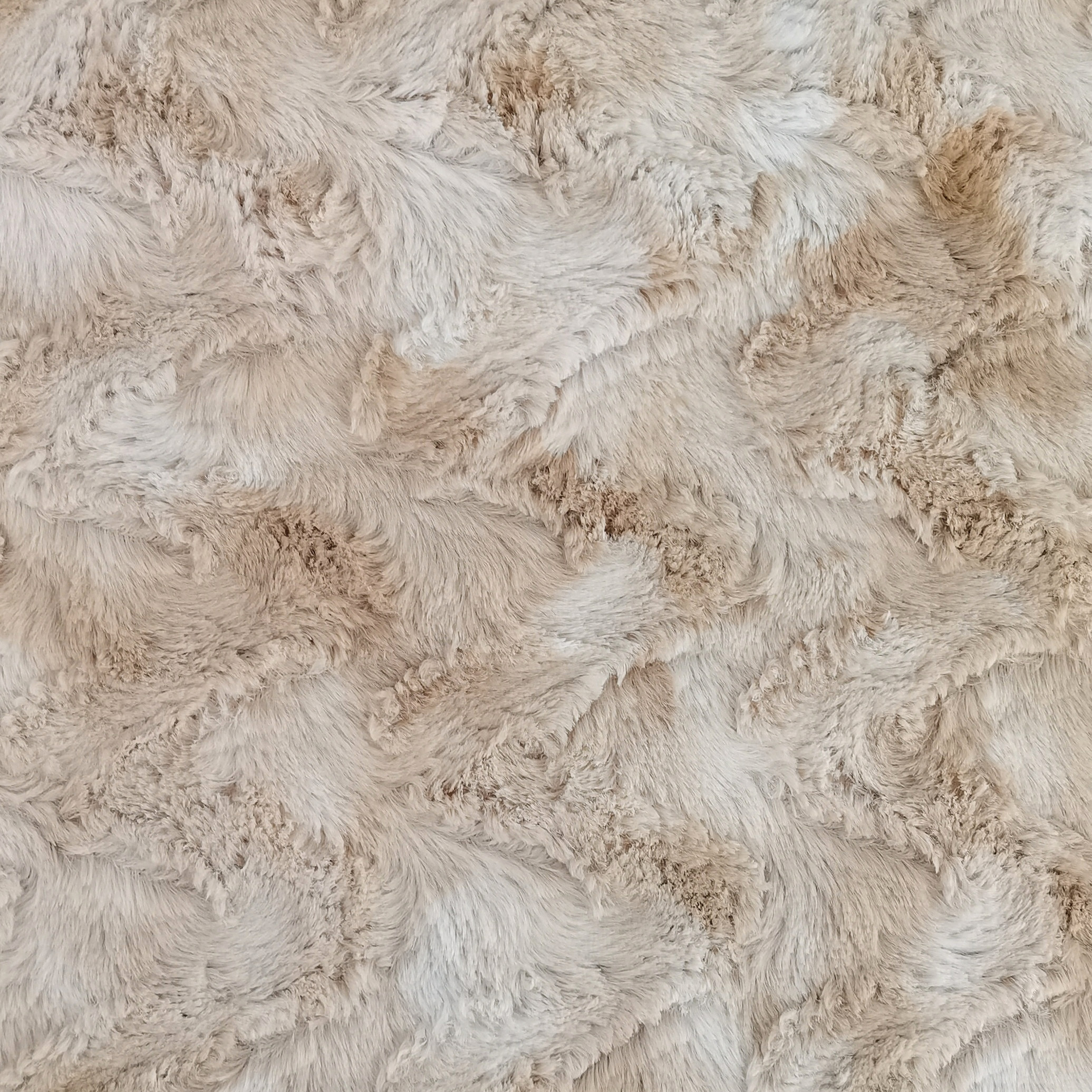 Personalized Fabric Tie-dye Printed Brushed Plush Bunny Fur Fleece Fabric For Thick Soft Blanket