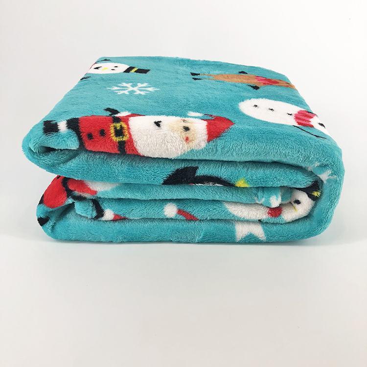 Wholesale super soft baby fleece blanket flannel cartoon printed blankets for children