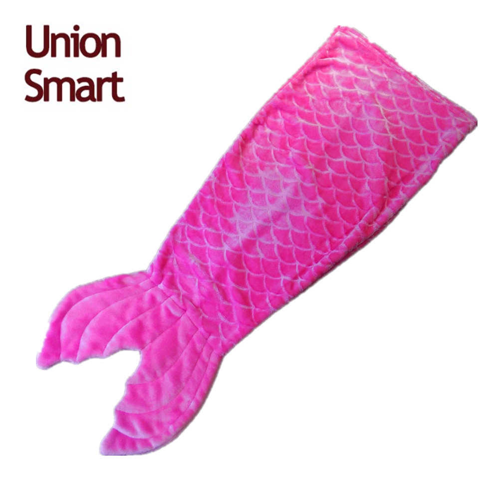 scaly figure brushed flannel fleece mermaid tails