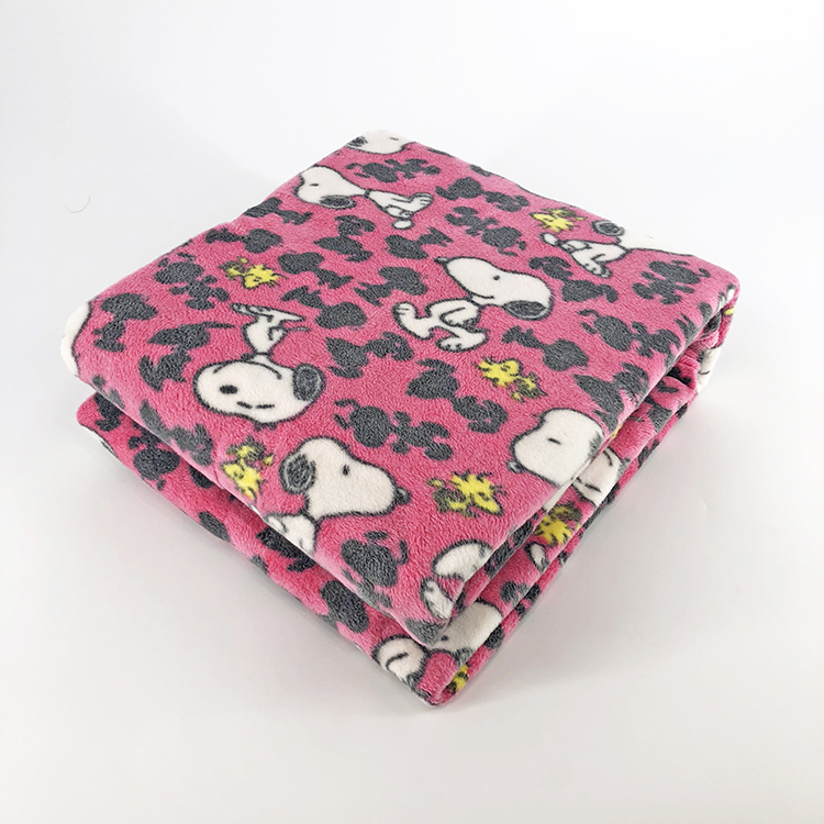 Cute Printing Baby Flannel Blanket Lovely Super Soft Coral Cartoon Blankets Throws 100% Polyester Knitted Rectangular 30-45 Days