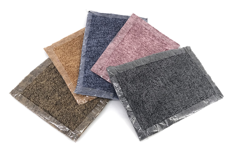 New TEC Melange Yarn Fabric Polyester Sherpa Fleece with Panton Number Knitted 100 Grey Color,any Color Plaid 200-350GSM 150/288