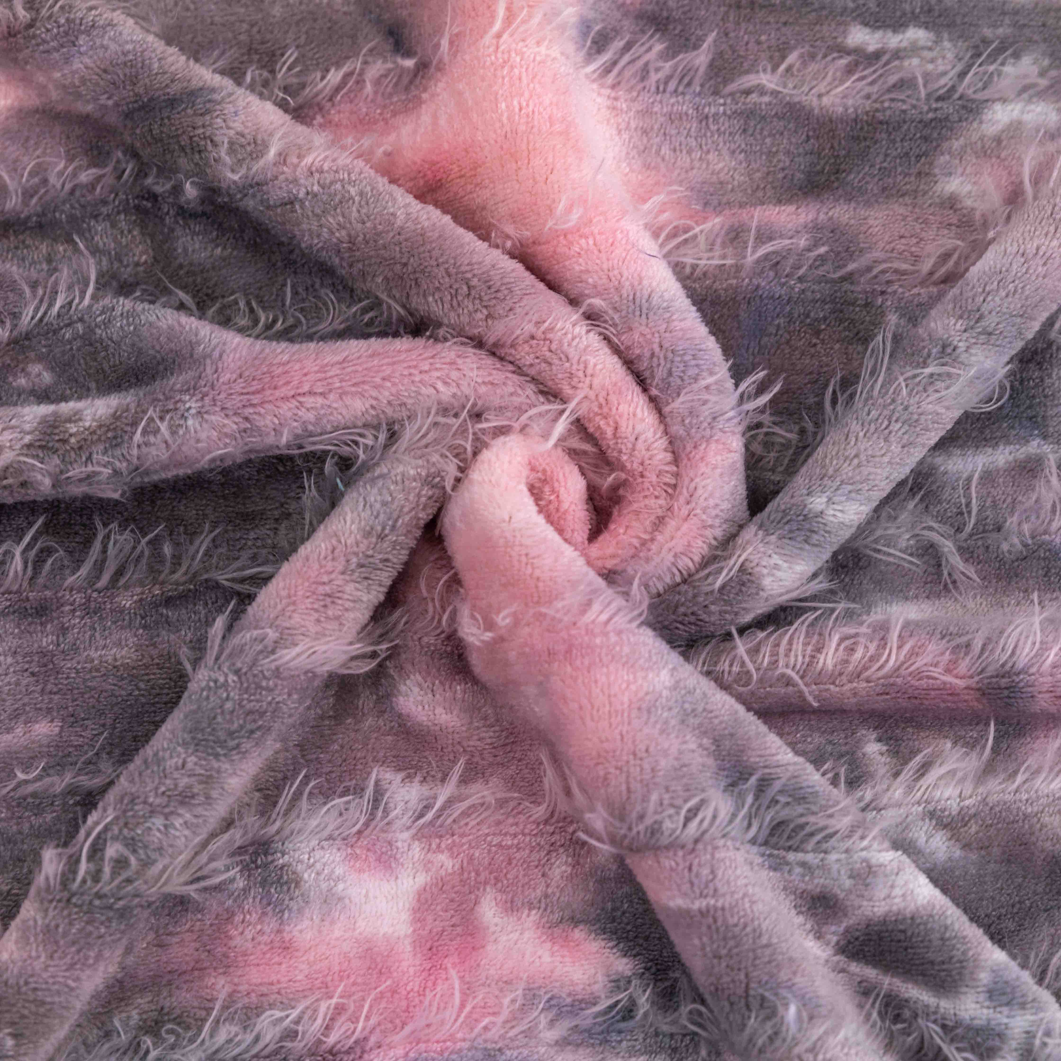 Latest design product make your own custom printed flush plaid tassel flannel fleece blanket