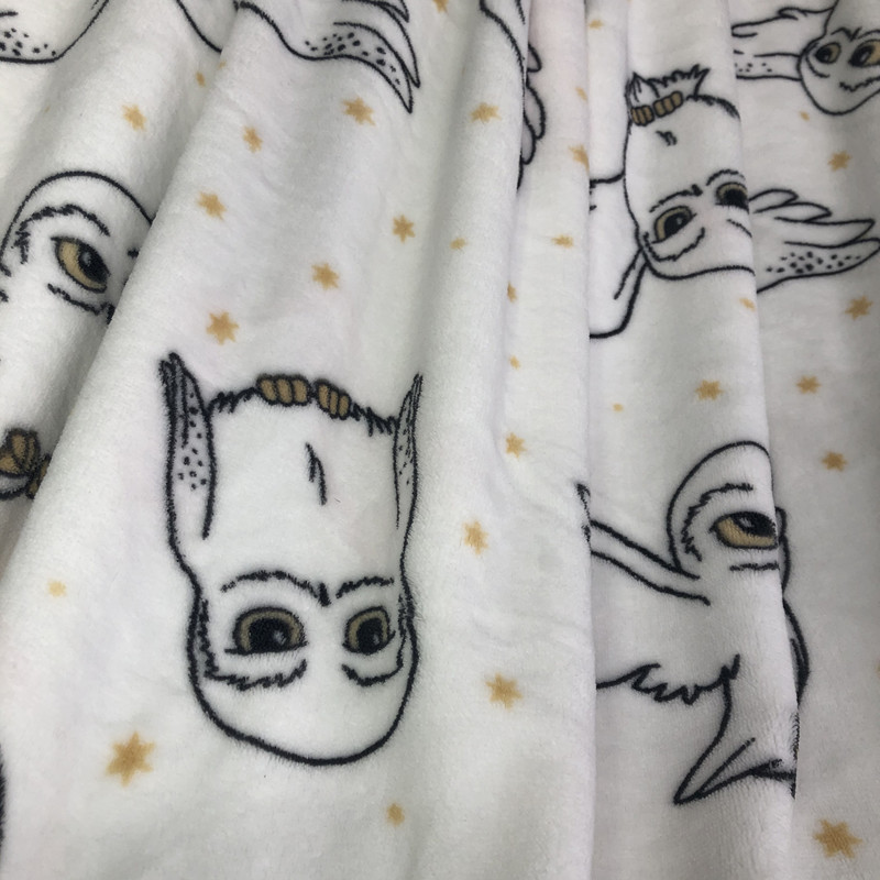 Super warm and soft luxury comforter plush flannel coral fleece blanket with custom printing