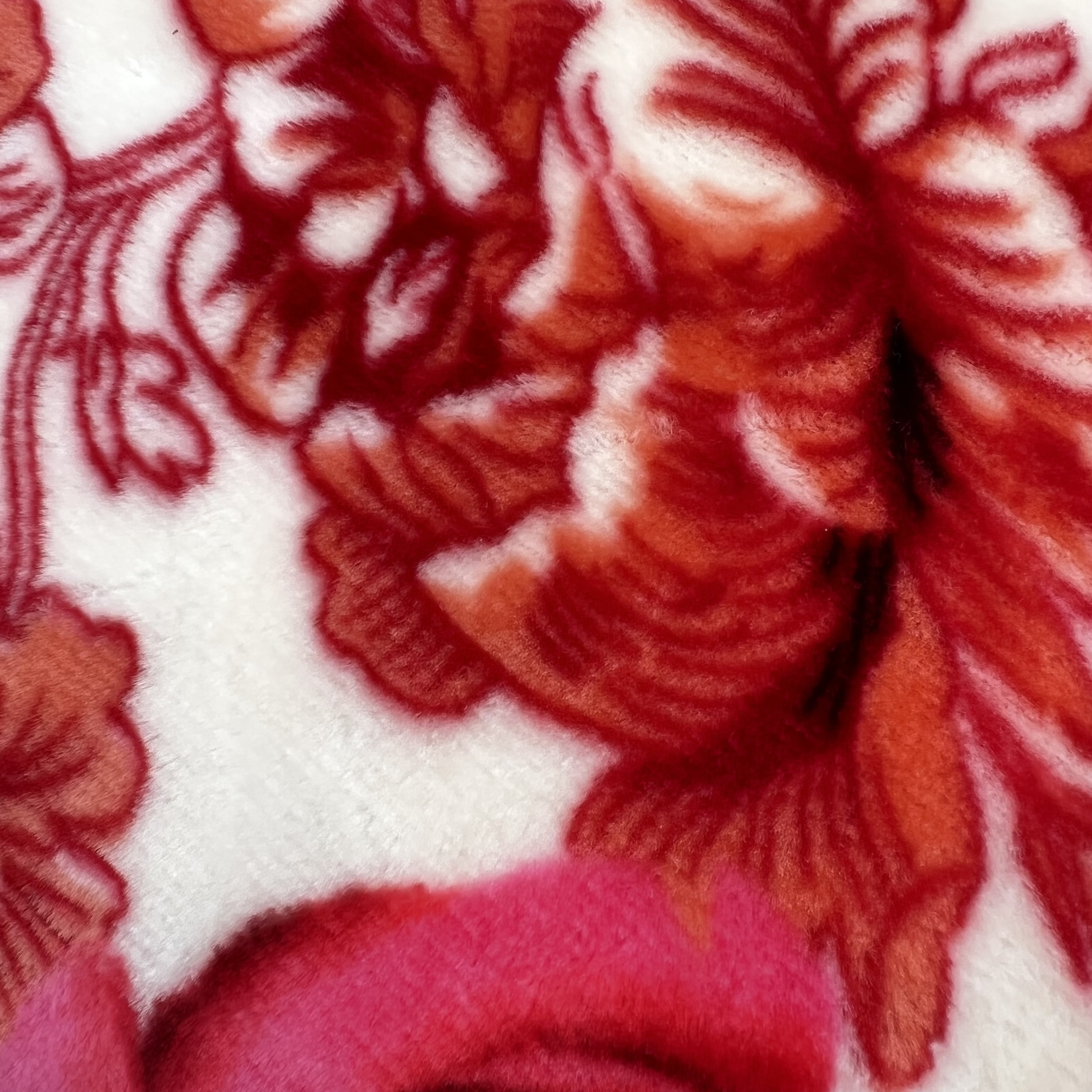 Custom fabric flower printing flannel fleece sofa blanket throw polyester bed blanket cobijas