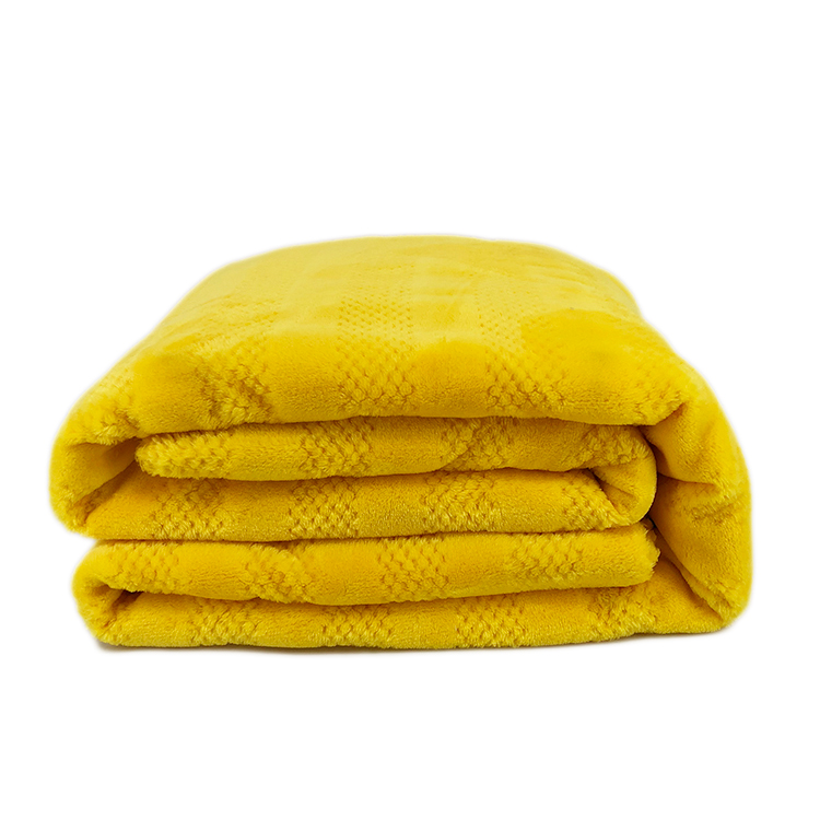 China supplier best quality custom jacquard woven flannel fleece fabric for blankets cobijas calientes para invierno blanket