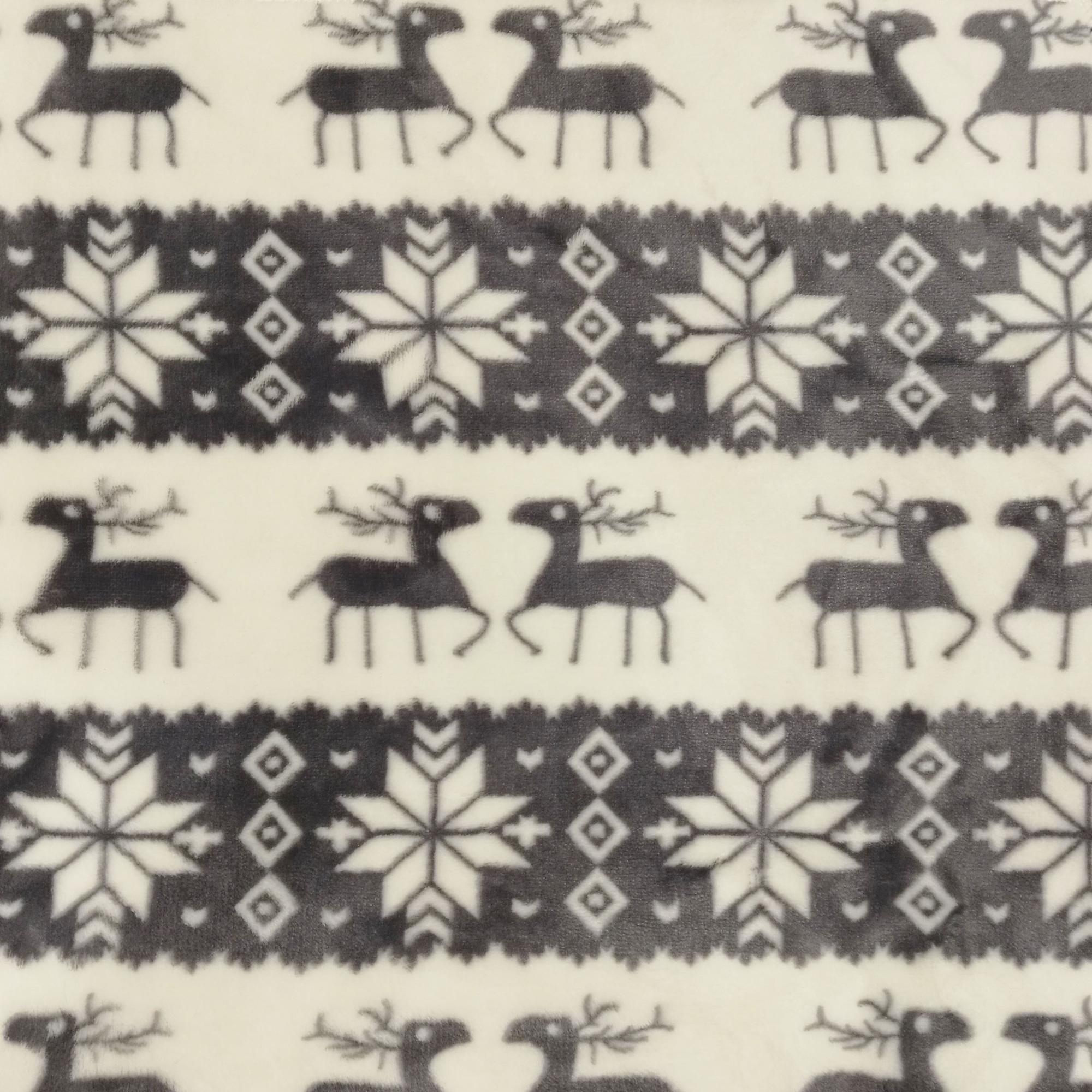 Printed Flannel Fleece Fabric for Christmas 100% Polyesterr YARN DYED Knitted 150D*150D 150D/288F 500 Pcs/color Make-to-order