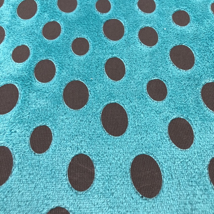 Super soft fuzzy plush fleece blanket glue print polar fleece blanket throw