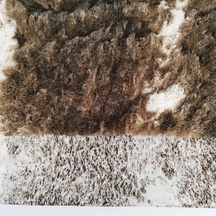Personalized PV Fleece Blanket Printed Brushed Plush Fur Fleece Fabric For Bed