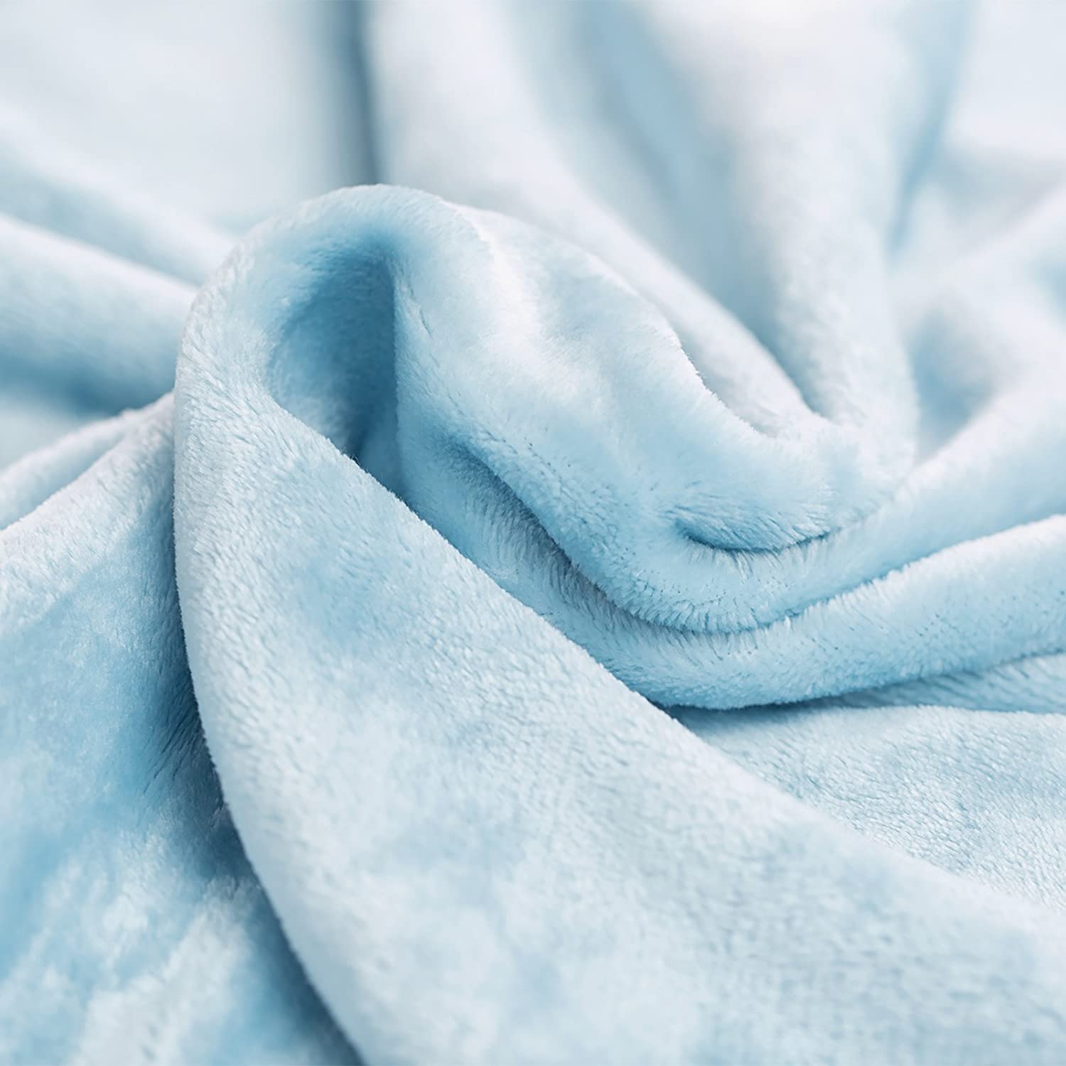 Fleece Throw Blanket Custom Printed Fabric Solid Flannel Warm and Cozy Soft Fuzzy Plush Plaid 100% Polyester Adults Knitted