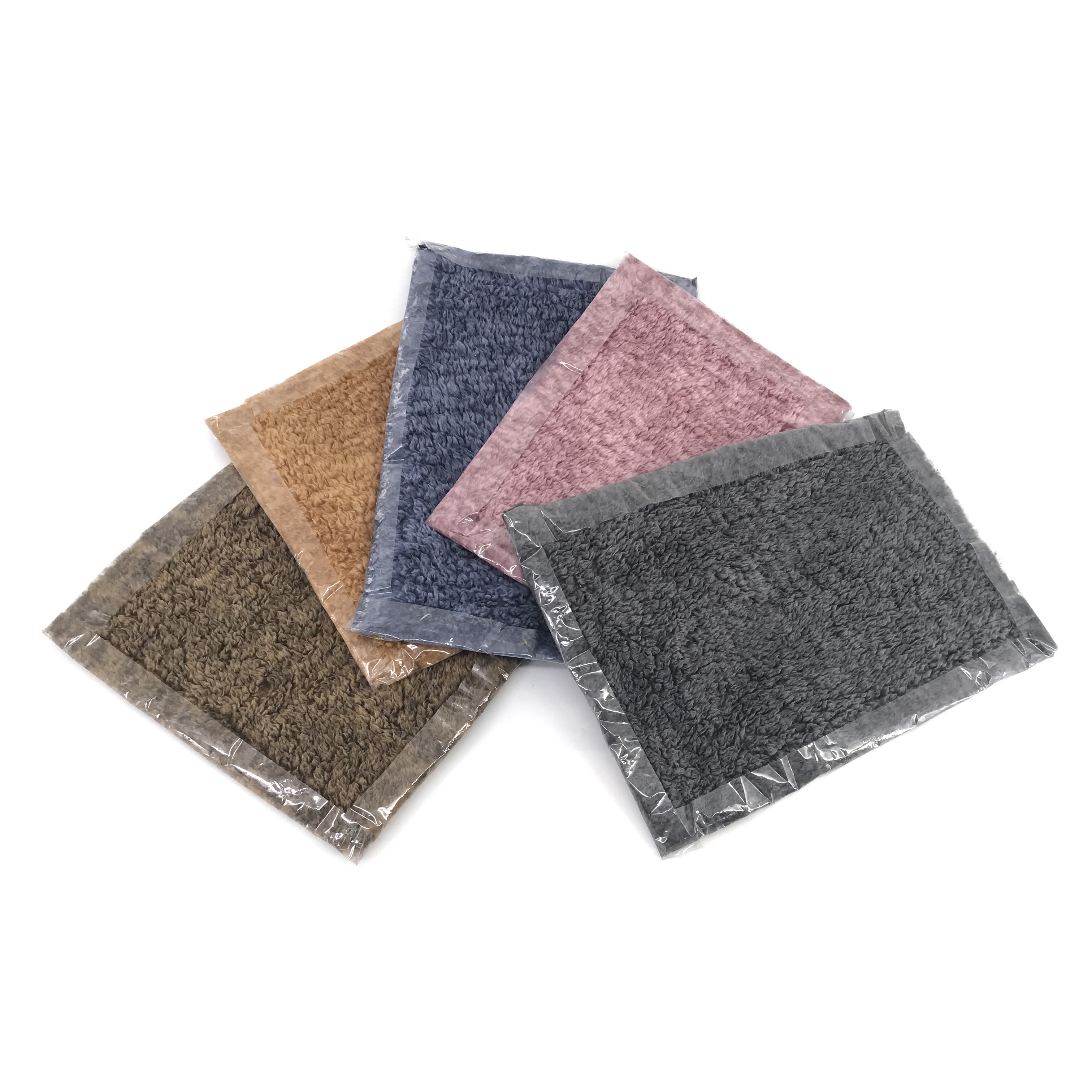 New TEC 100 polyester grey color melange yarn sherpa fleece fabric for blanket