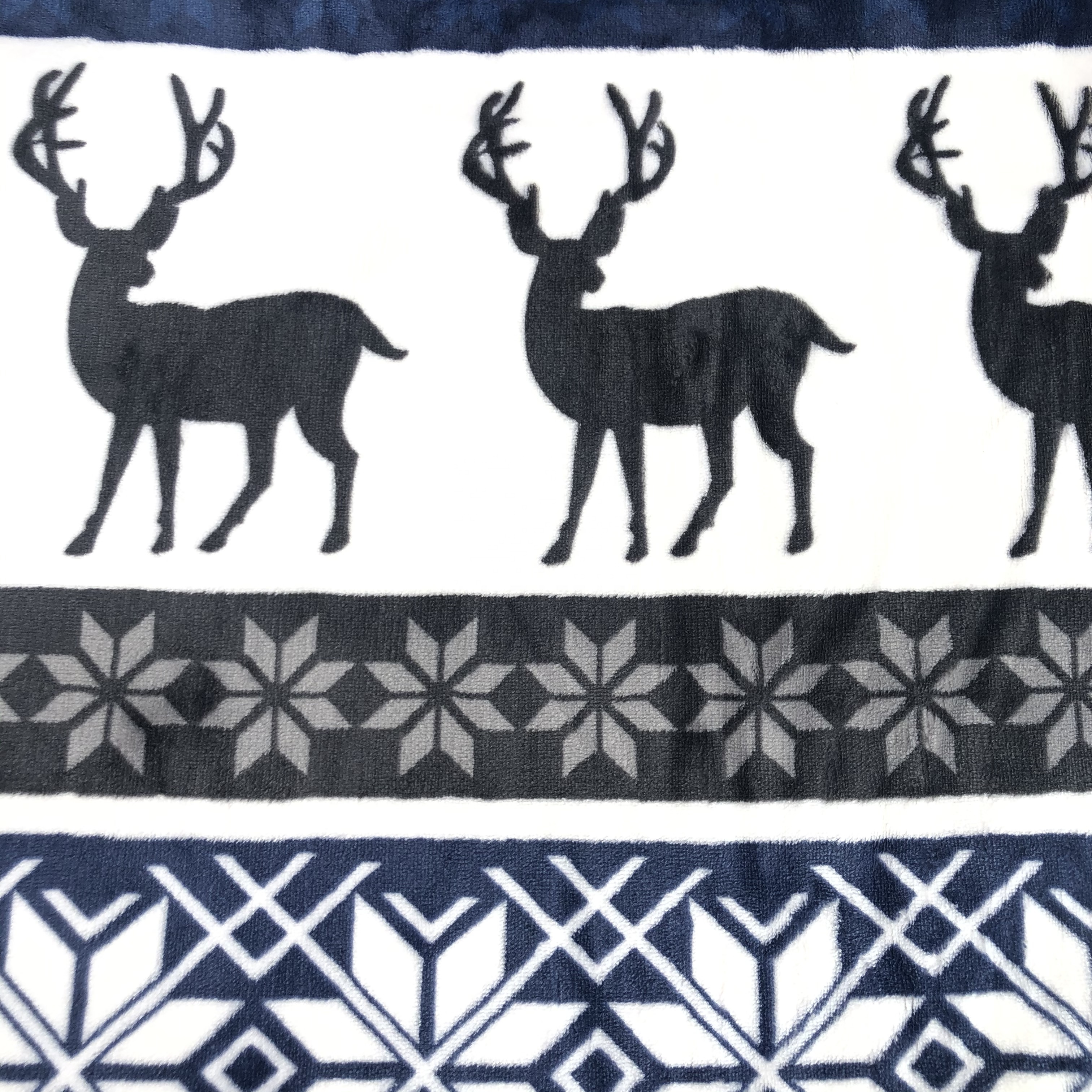 snow design sherpa velvet fleece blanket luxury mantas para invierno throw Christmas gift