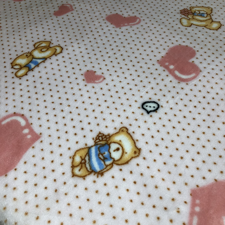 Wholesale super soft baby fleece blanket flannel cartoon printed blankets for children