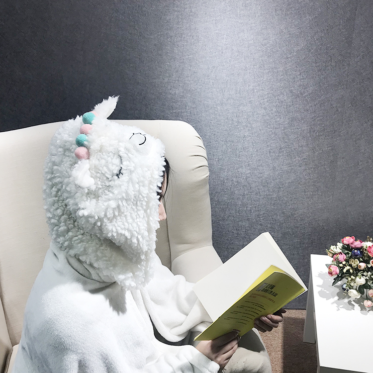 Animal Head Hoodie Wrap Swaddle Design Stuffed Animal Blankets Jacquard 100% Polyester Solid Flannel Hood Animal Head CN;JIA