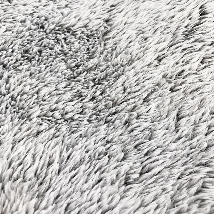 100% polyester bottom printed fuzzy fur fluffy fleece plush sofa throws blanket
