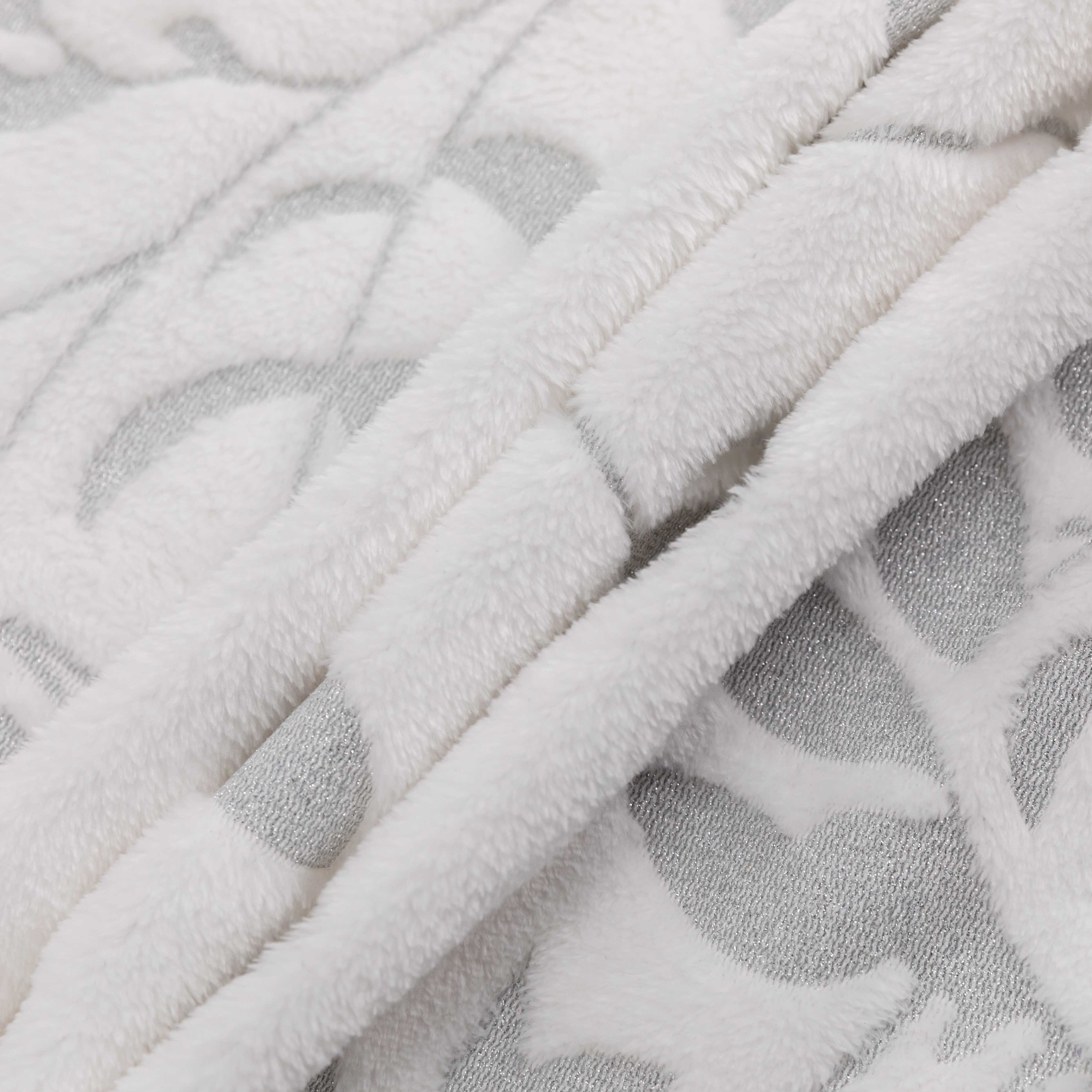 Velvet plush bed blanket sparkling deep-textured fleece blanket sheep design