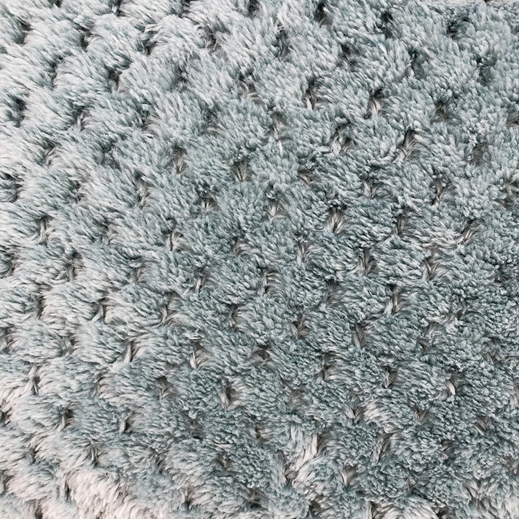 Luxury Bedding Blanket Fleece Bed Throw Blanket Velvet Plush Pop Corn Large Flannel 100% Polyester Plain Solid Knitted 1000PCS