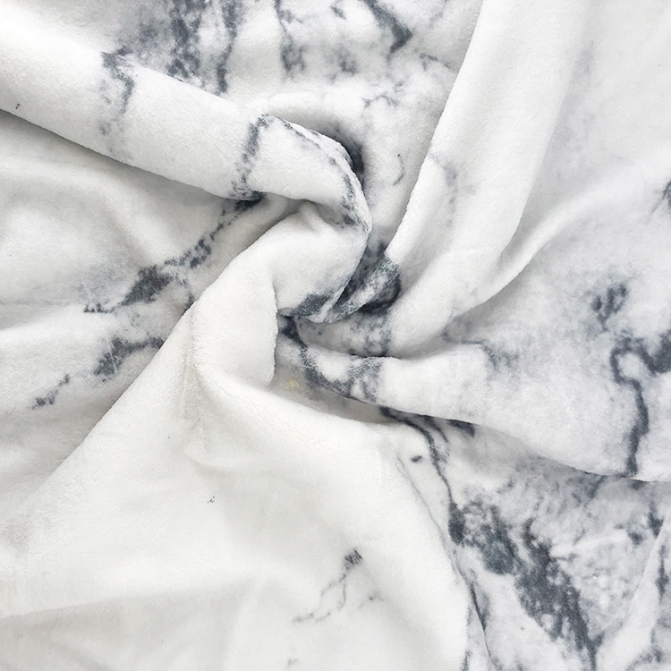 Wholesale custom size and logo reversible sherpa flannel fleece blanket throw with printed for winter