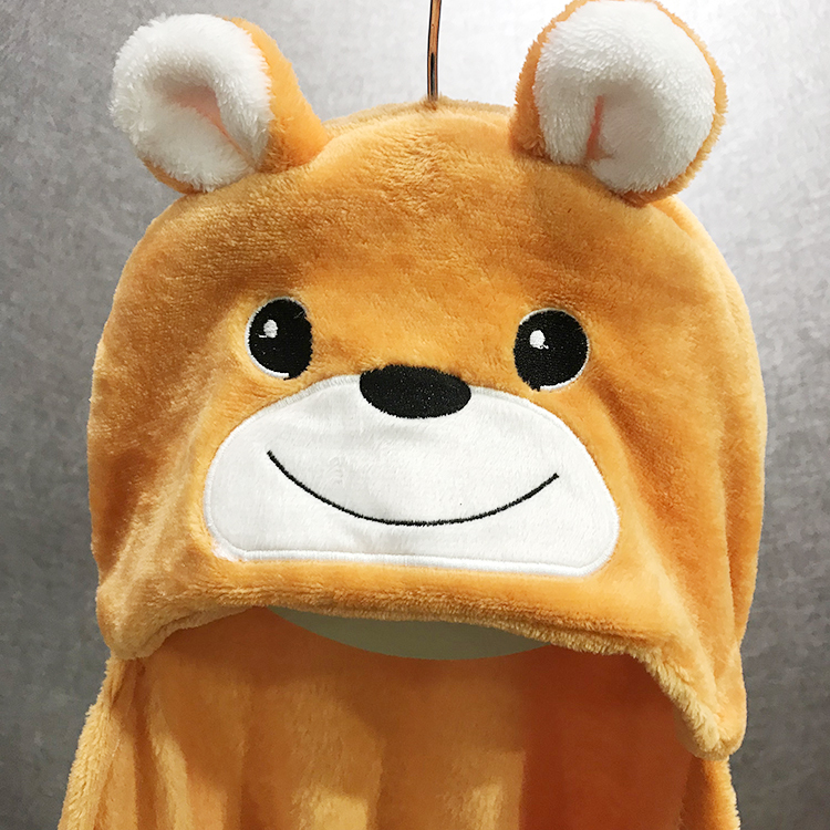 Baby toy head blanket newborn travel flannel fleece hooded blankets for children