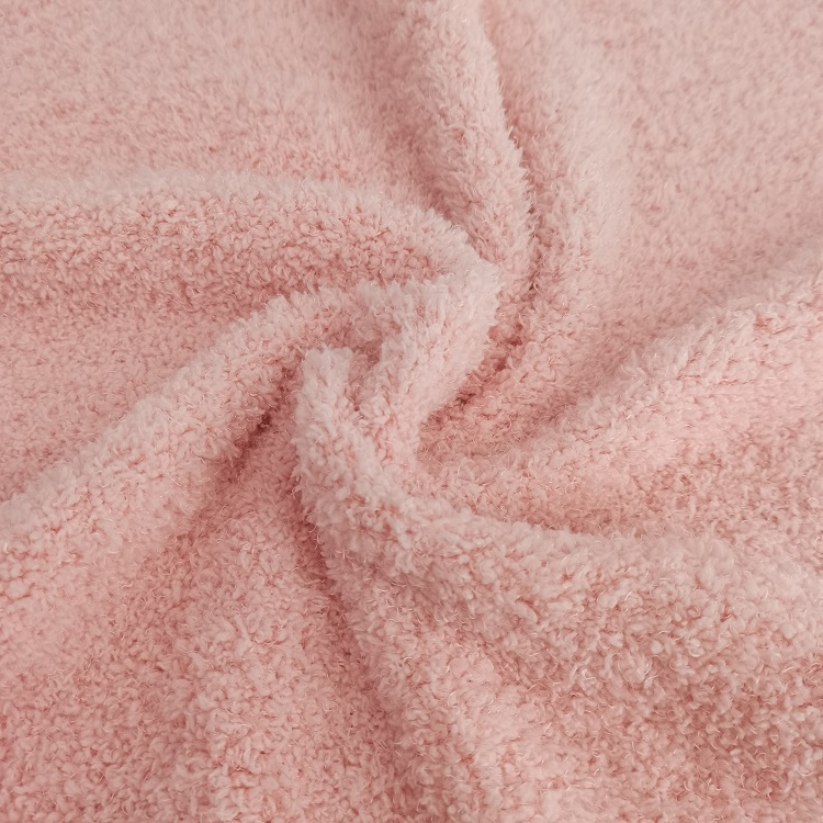New design sofa crochet micro feather yarn knit throw acrylic microfiber blanket