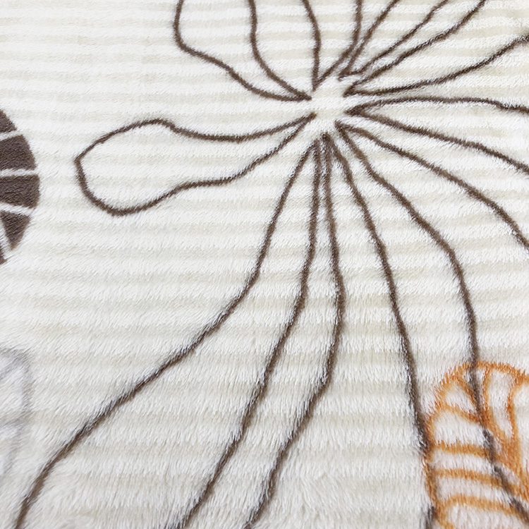 Fleece Blanket Throw Jacquard for Home Use Sofa Decorative Super Soft Printed Flannel 100% Polyester Anti-pilling and Printed