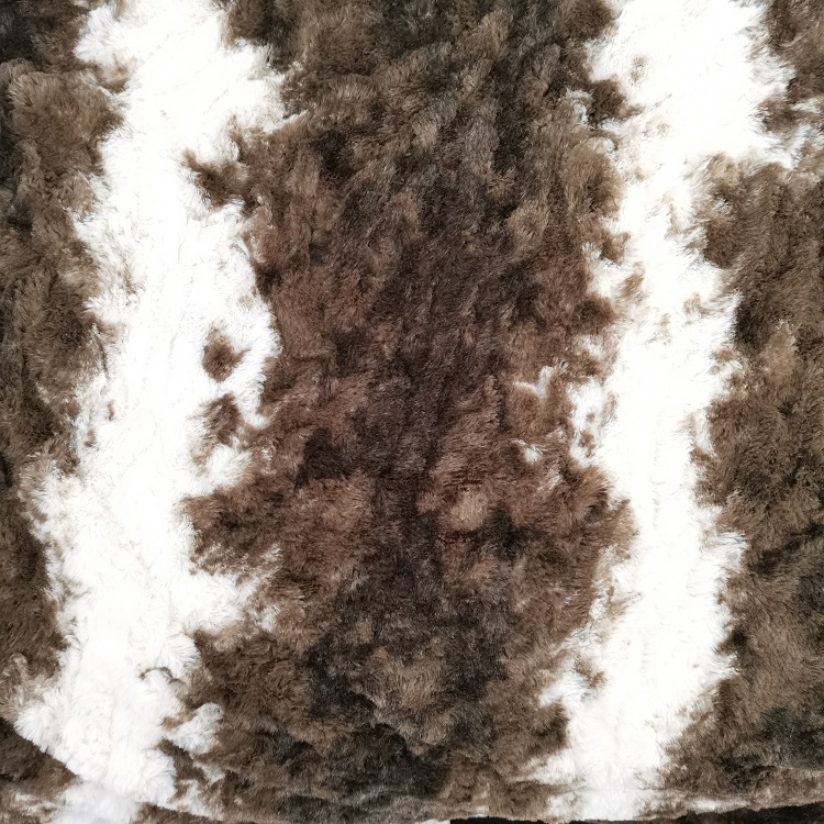Personalized PV Fleece Blanket Printed Brushed Plush Fur Fleece Fabric For Bed