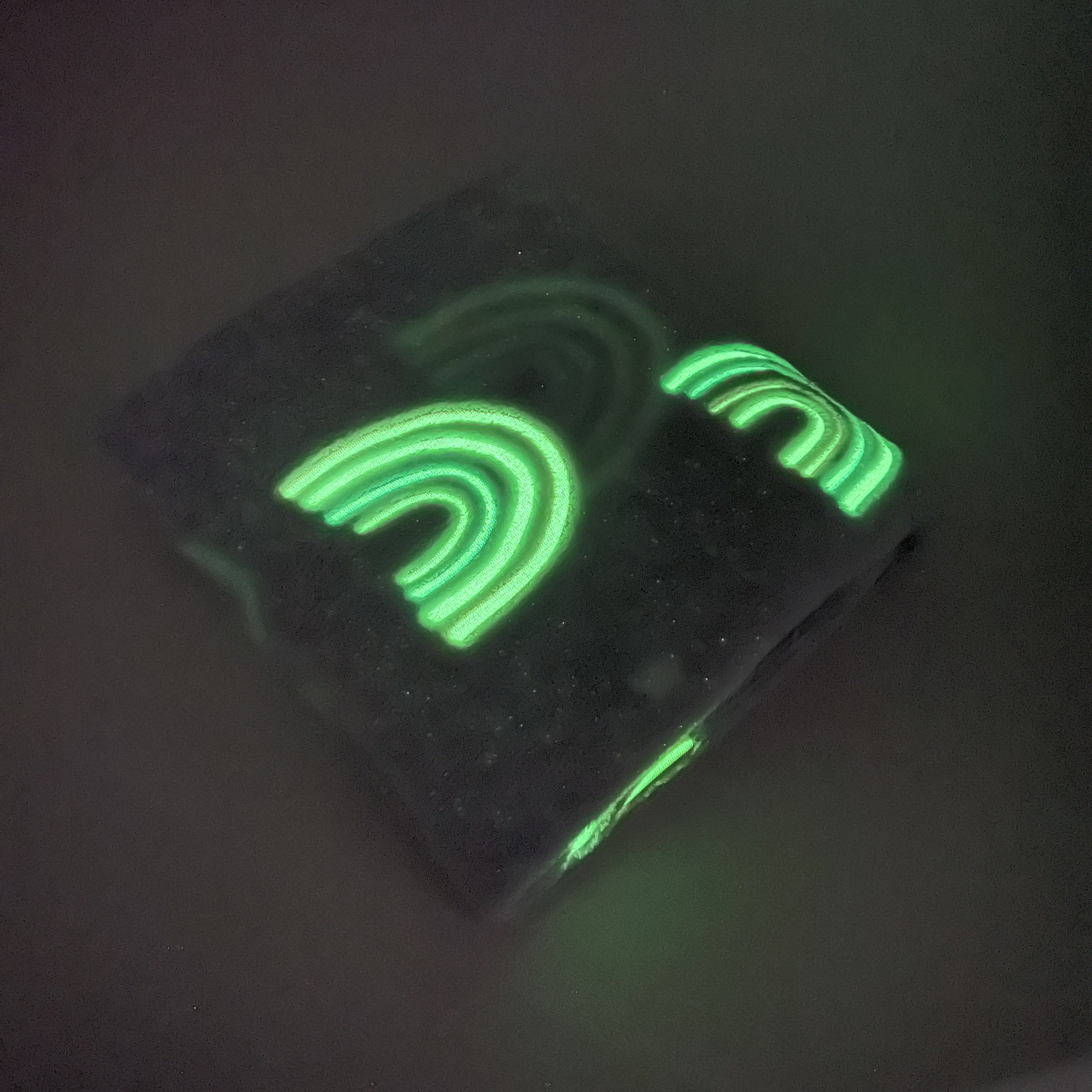 Super soft luminous blanket rainbow design glow in the dark flannel fleece sofa blanket throw