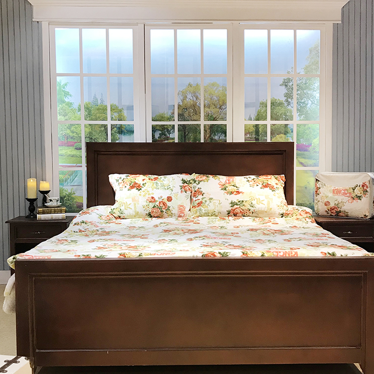 Flannel Fleece Printed Bed Sheet Bedding Set Quality Luxury Chinese 4pcs Adult Jacquard 100% Polyester Style King Size 60 4 Pcs