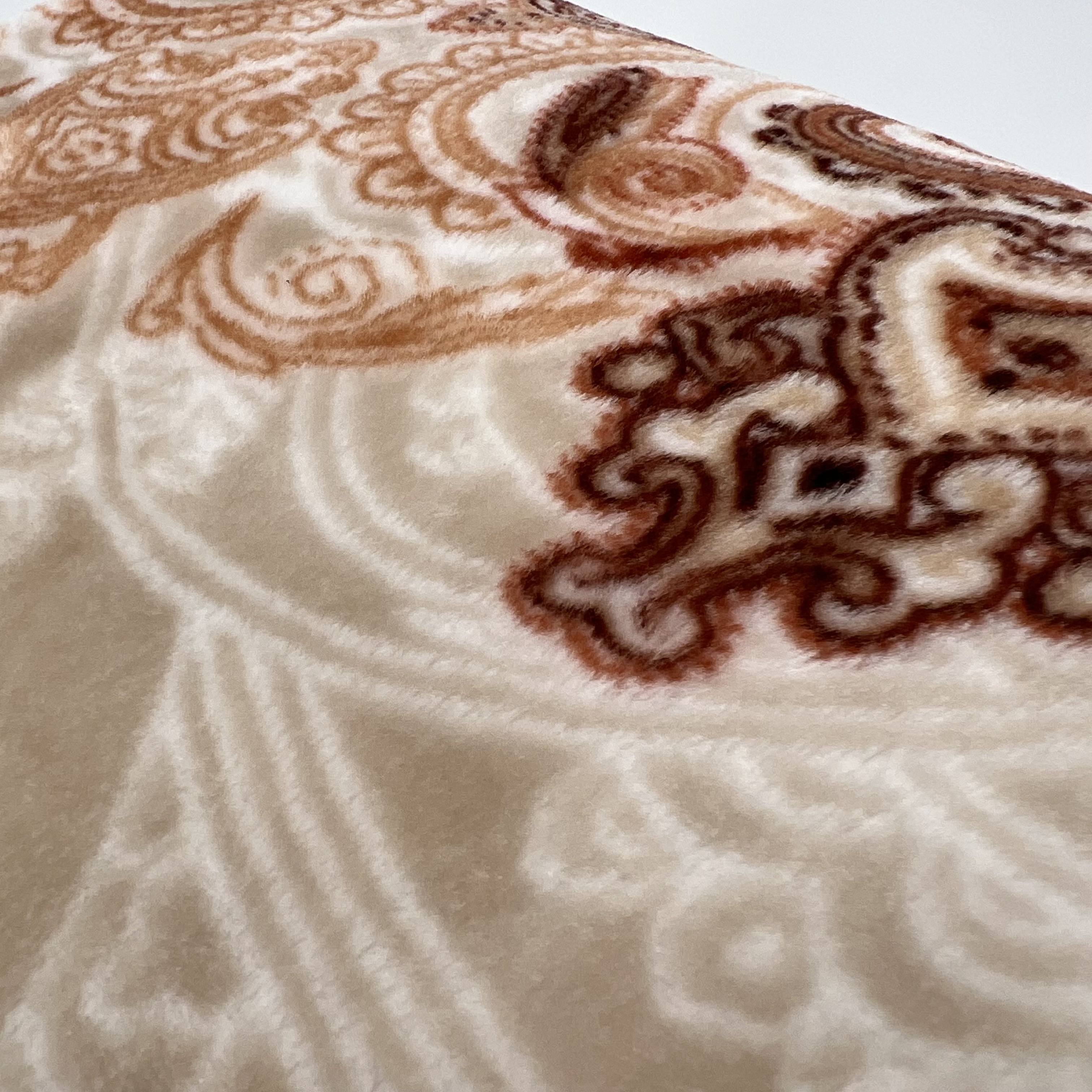 Custom fabric flower printing flannel fleece sofa blanket throw polyester bed blanket cobijas
