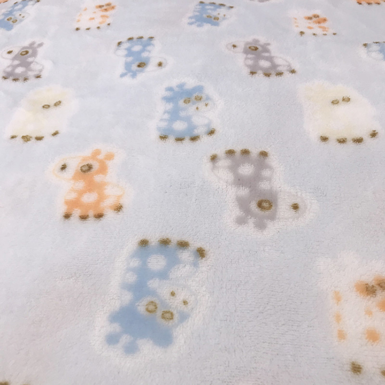 lightweight kids pajama super soft blanket fabric Polar flannel fleece fabric