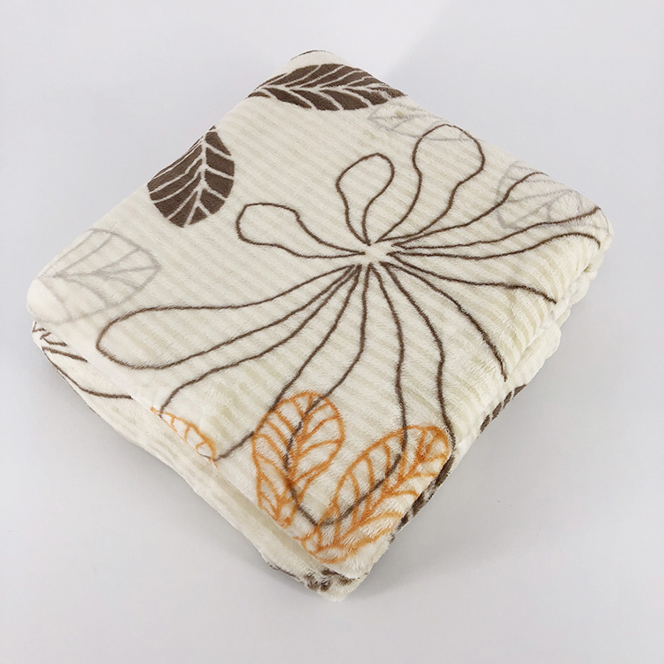 Fleece Blanket Throw Jacquard for Home Use Sofa Decorative Super Soft Printed Flannel 100% Polyester Anti-pilling and Printed