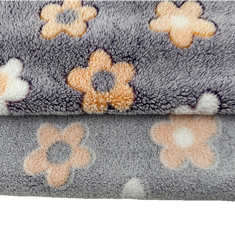 Velvet Plush Throw Blanket Fleece Soft Embossed Blankets Glow Printed Flannel 100% Polyester Modern Knitted Rectangular HB098