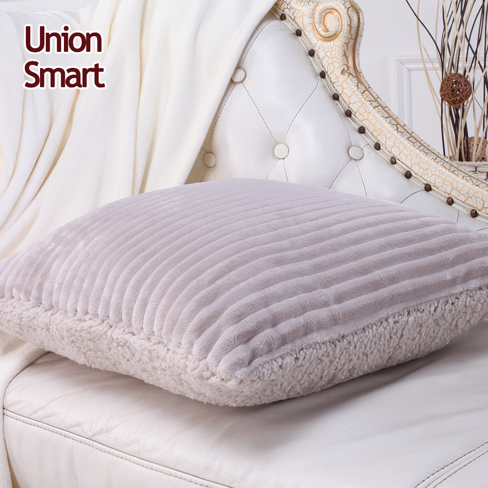 The cheapest price decorative pillow colorful patterned cushion cover horizontal lines for sofas