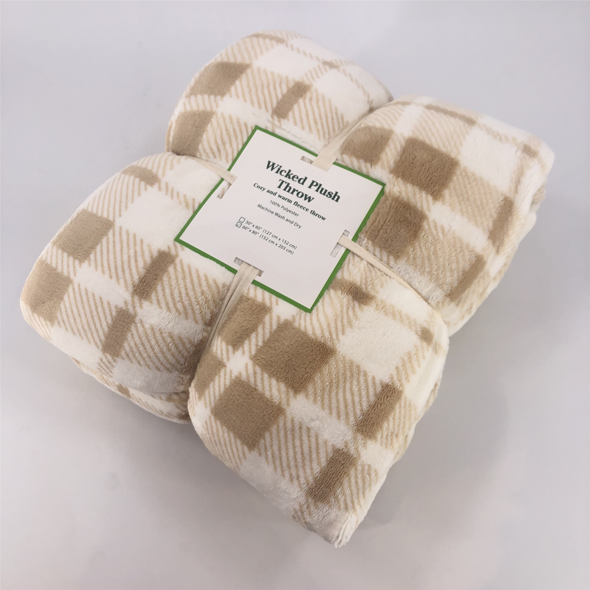 With Sherpa Reversible Blanket RTS Printed Coral Fleece Polyester Square 7 Days Blue White/grey White All-season 300GSM/230GSM