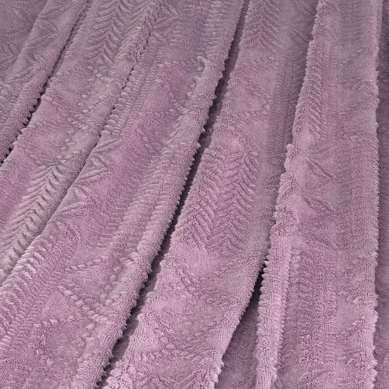 Fleece Throw Blanket Custom Cut Fabric Solid Flannel Cozy Plush Plain 100% Polyester Adults Knitted