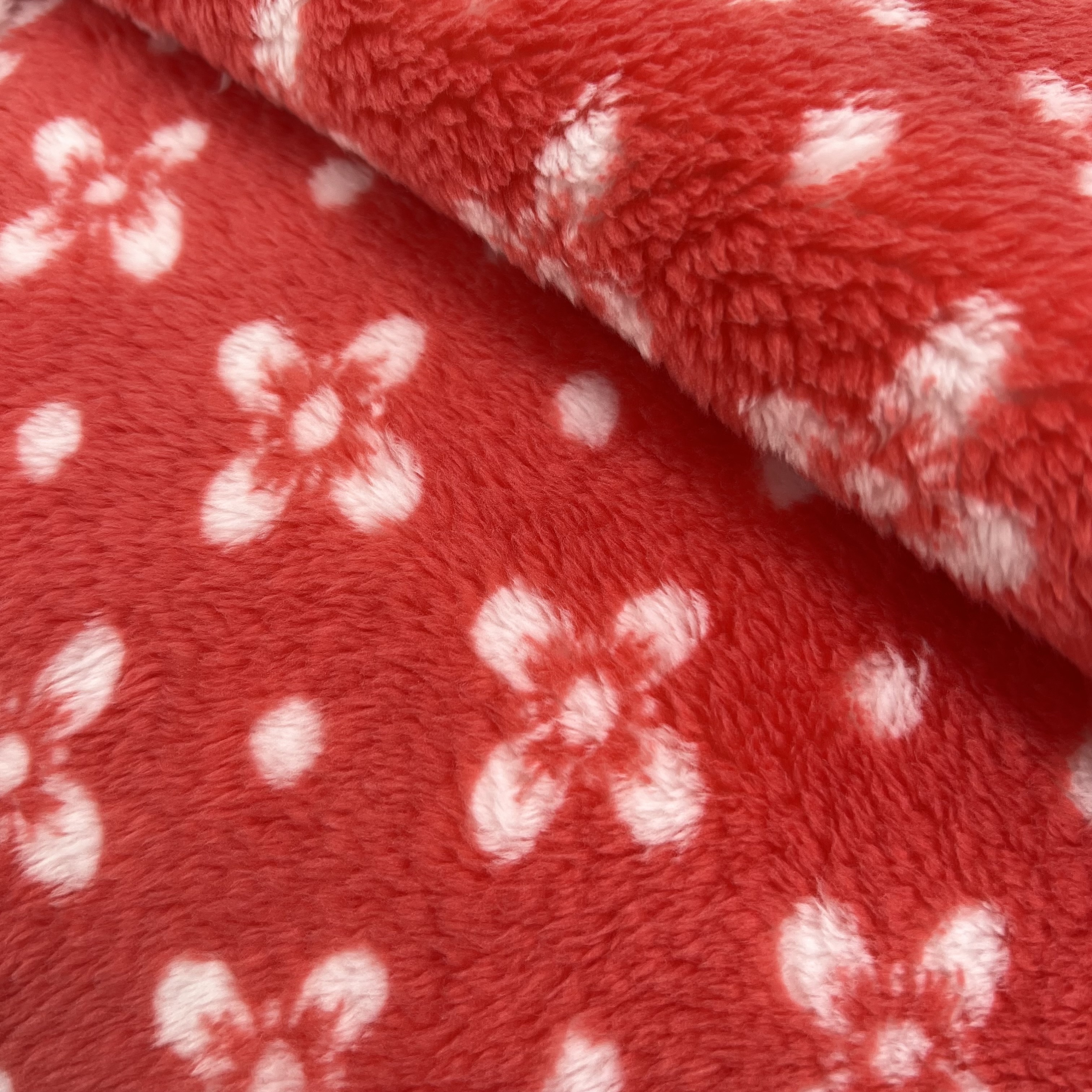 Double side printed flannel polyester blanket christmas print woven sofa throw velour blankets