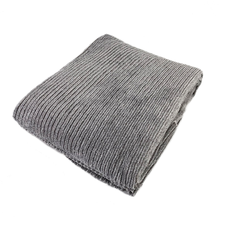 Flannel Fleece Fabric for Blanket Throw Jacquard Fashionable Melange KS Velvet 100% Polyester Woven Printed 30-45 Days 120D/192F