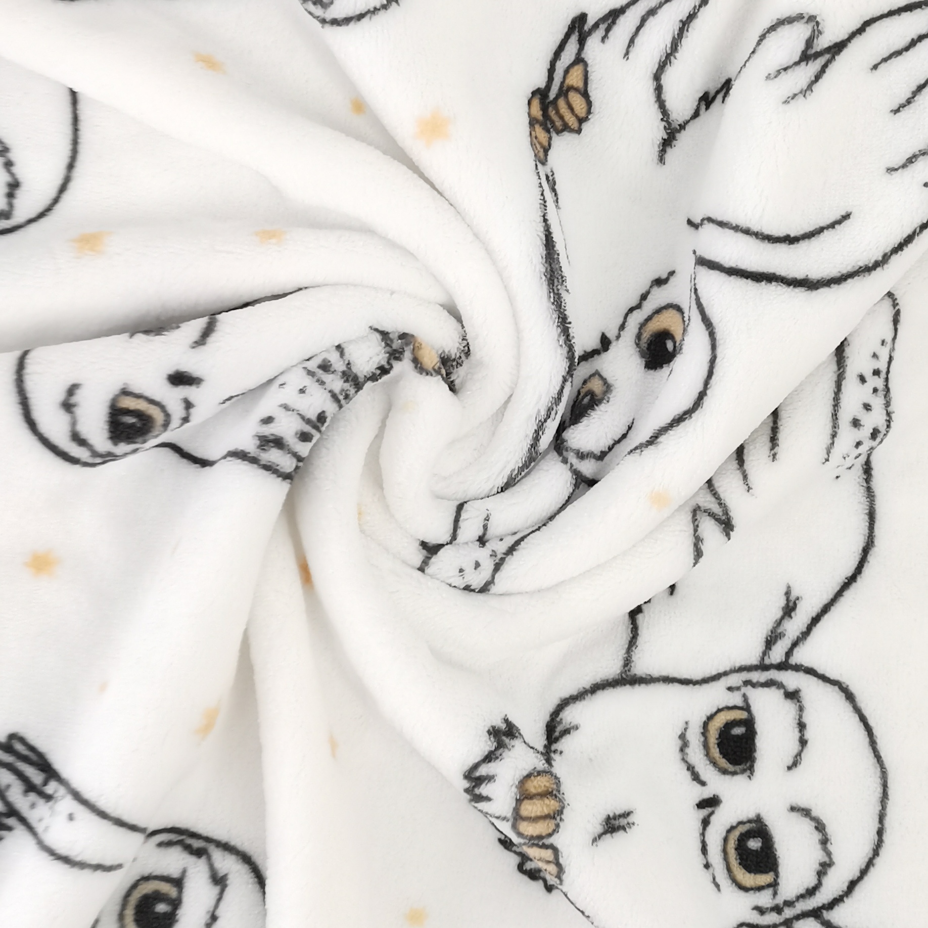 Super warm and soft luxury comforter plush flannel coral fleece blanket with custom printing