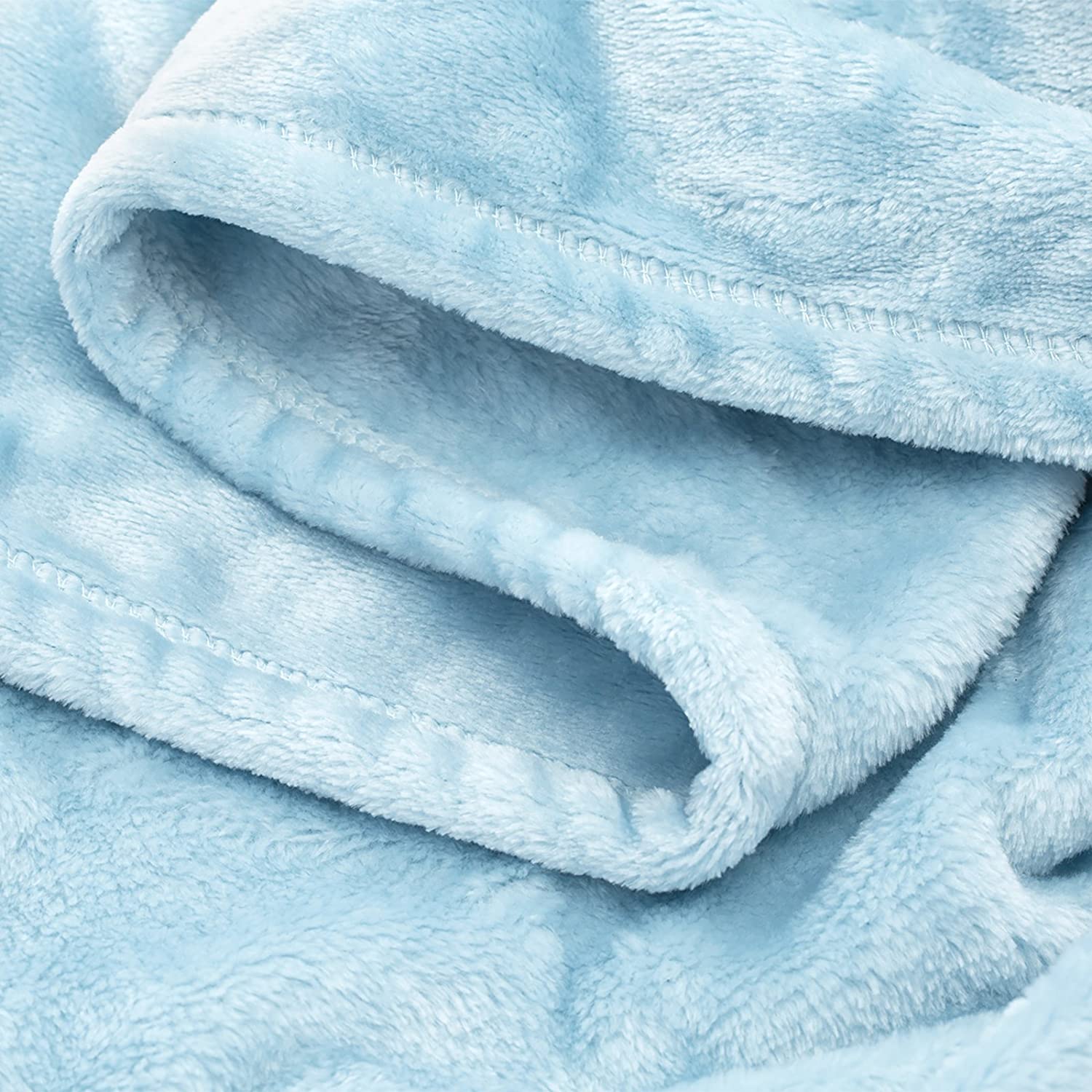 Fleece Throw Blanket Custom Printed Fabric Solid Flannel Warm and Cozy Soft Fuzzy Plush Plaid 100% Polyester Adults Knitted