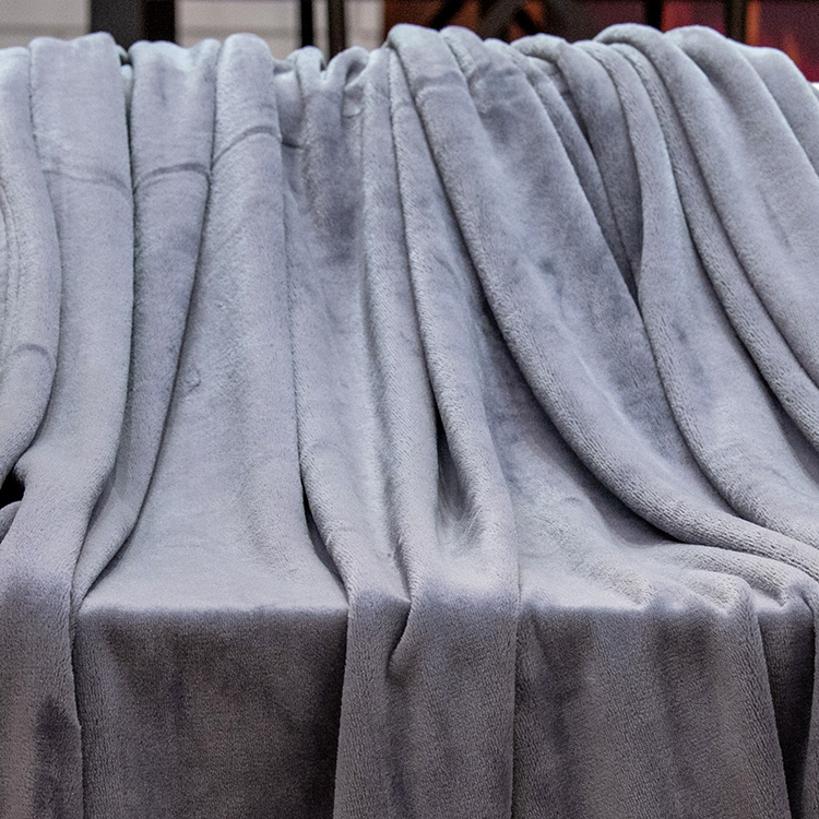 Flannel Fleece Pompom Blanket Decorating Throw for Home Sofa Bedding Super Soft Bottom Printed Pv Velvet blanket