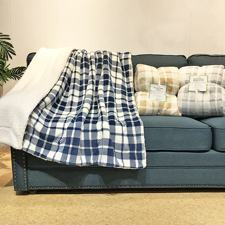 sherpa fleece throws sofas soft suitable bed or sofa for winter cobijas para verano frescas mantas de invierno printed blanket