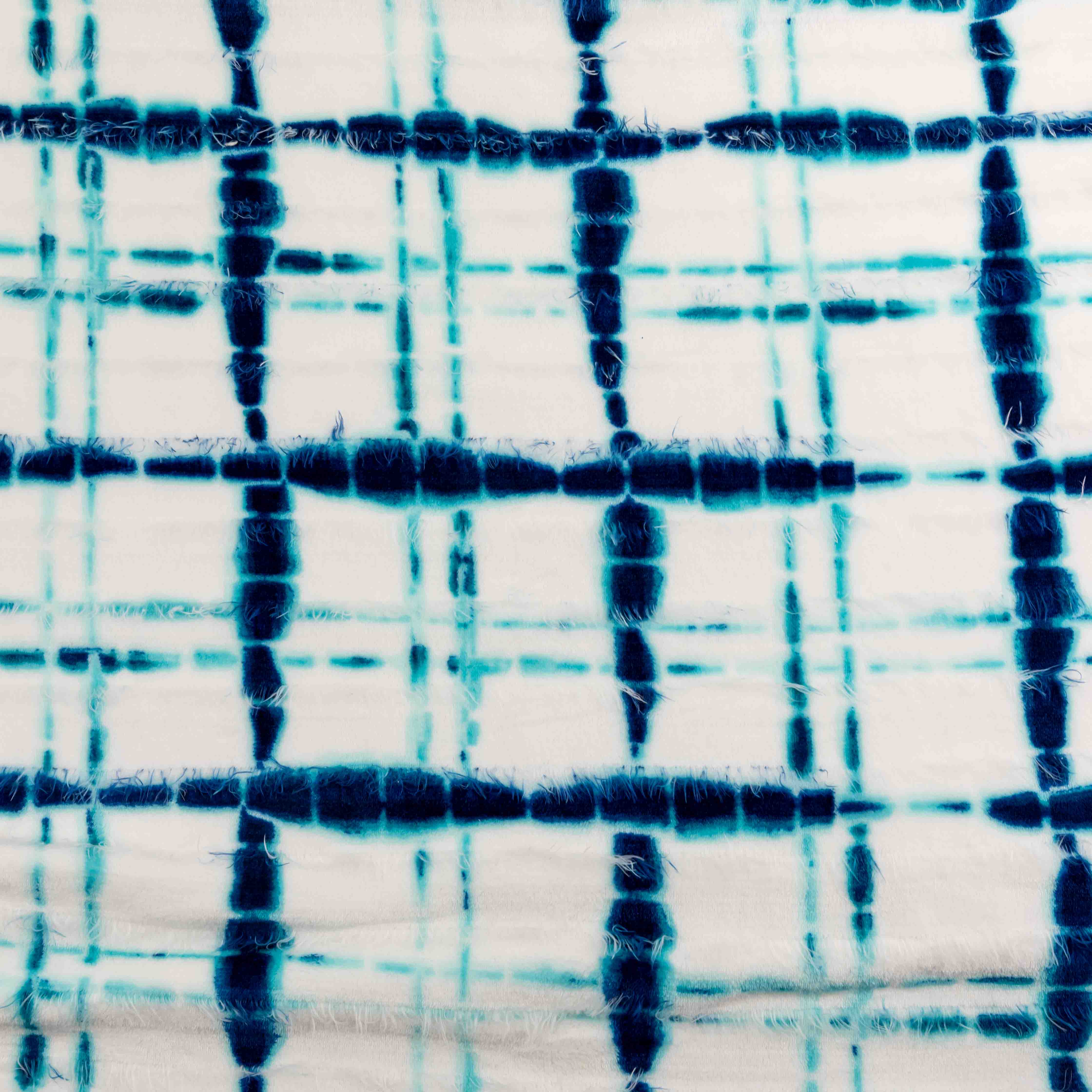 Latest design product make your own custom printed flush plaid tassel flannel fleece blanket