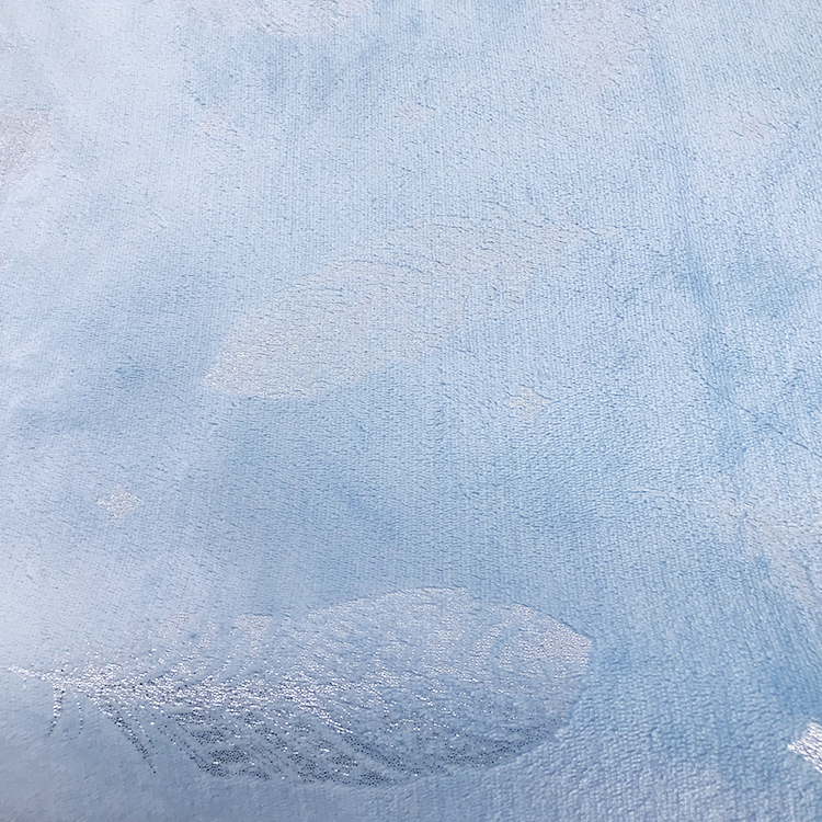 Wholesale reversible sherpa flannel fleece blankets with foil printed luxury bedding throw
