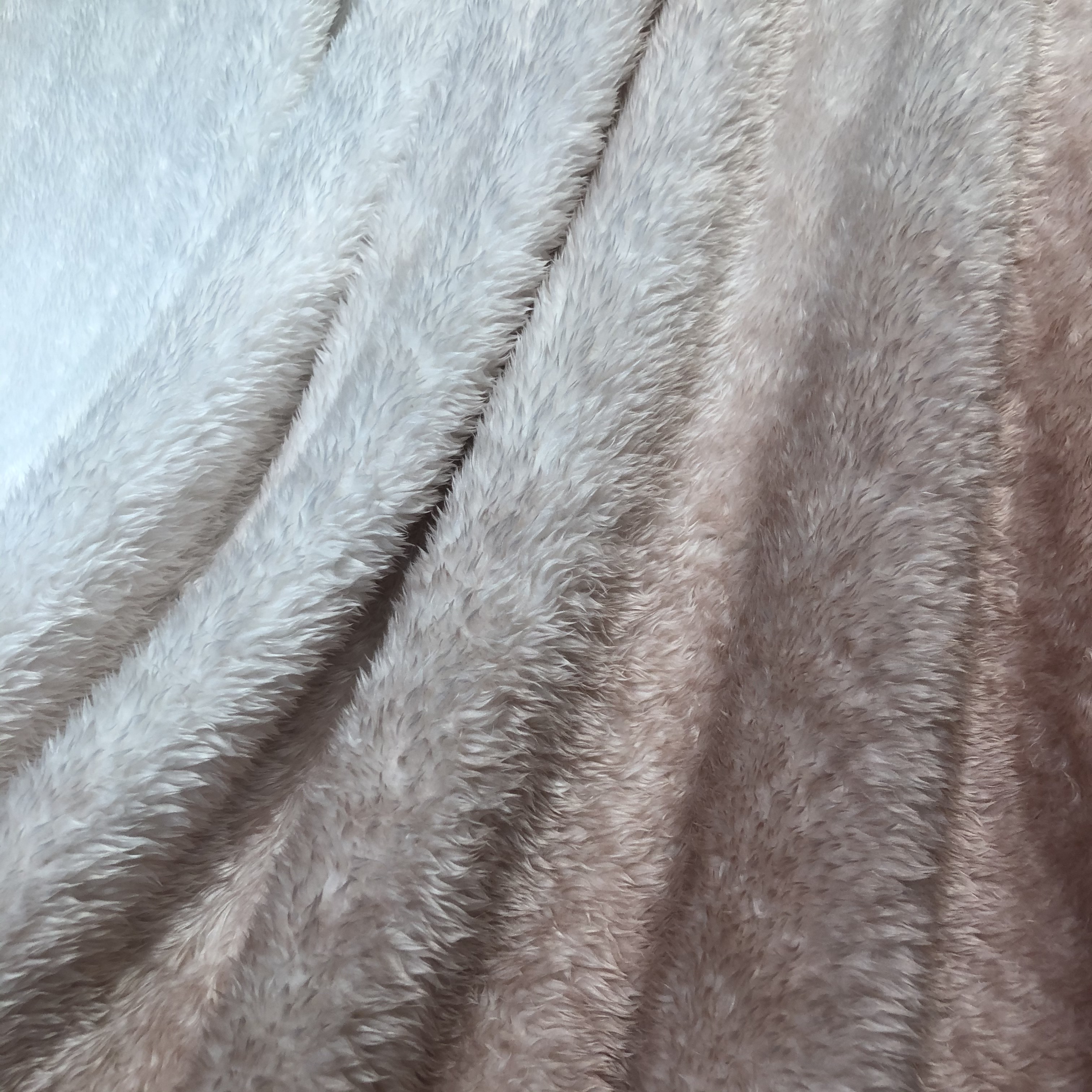New design 100% polyester luxury bedding throws gradual change teddy bear blanket throw