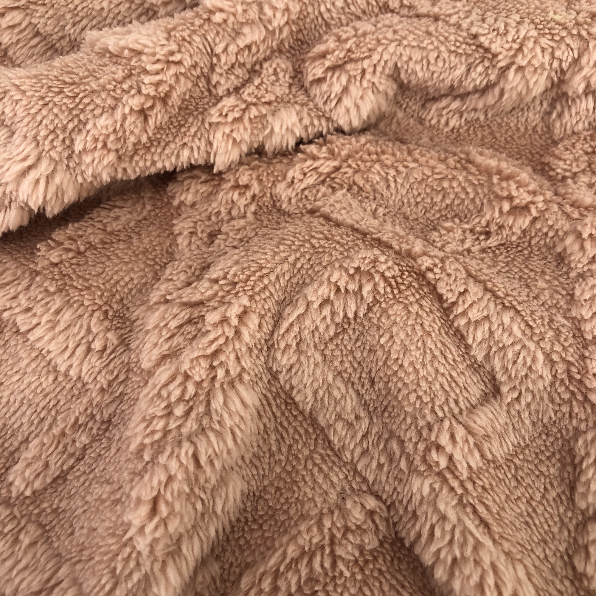 Jacquard knitted fabric fluffy fleece plush throw blanket