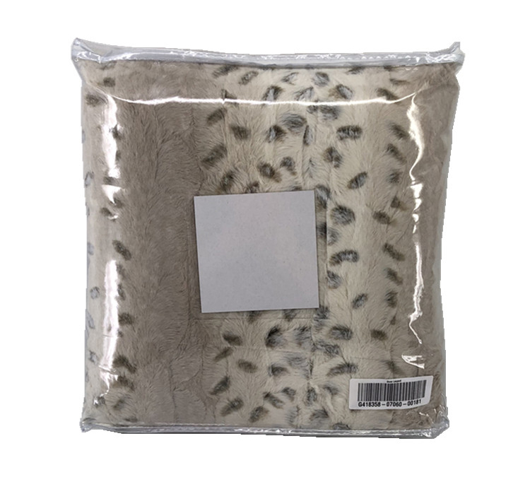 Personalized blanket luxury faux fur reversible sherpa throw blanket for winter double layer velvet plush bed blanket