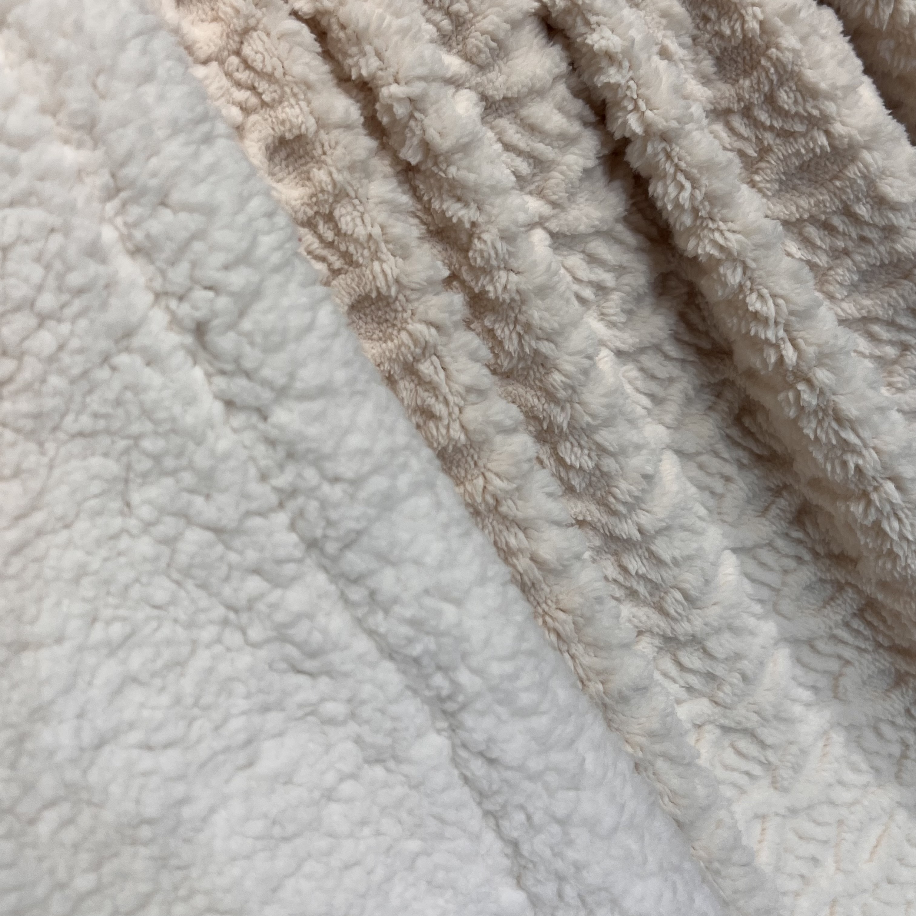 100% polyester jacquard fluffy fleece reversible sherpa decorative blanket throw