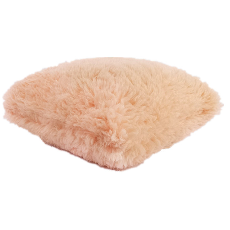 Long Pile Alpaca Fur Decorative Pillow Luxury Fleece Cushion Cover For Sofa
