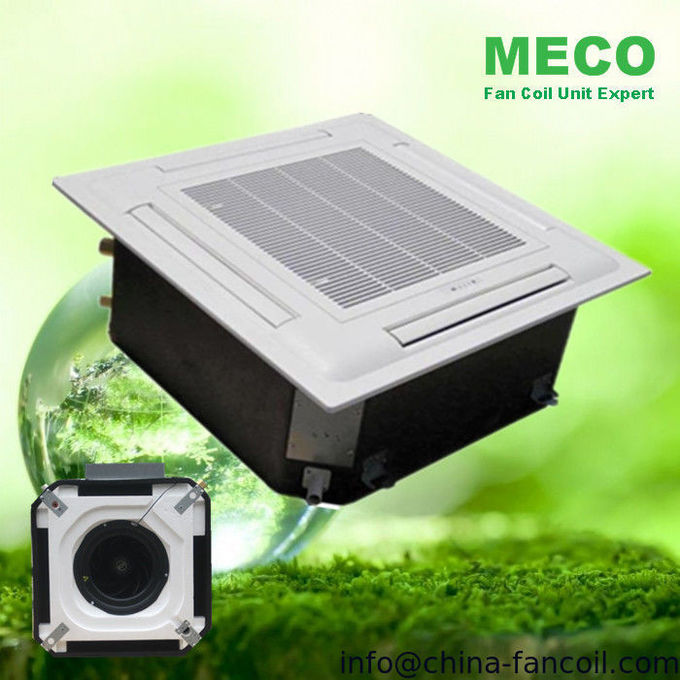 Durable Water Chiller Fan Coil Unit Cassette Type 600CFM With Remote Controller 0