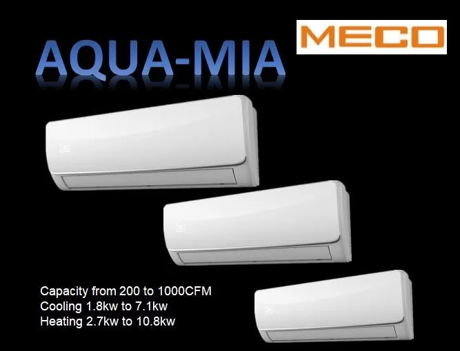 Chilled / Hot Water High Wall Fan Coil Unit In Home Or Industry